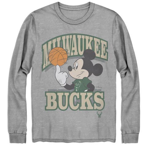Milwaukee Bucks Junk Food Mickey Squad Qb Shirt