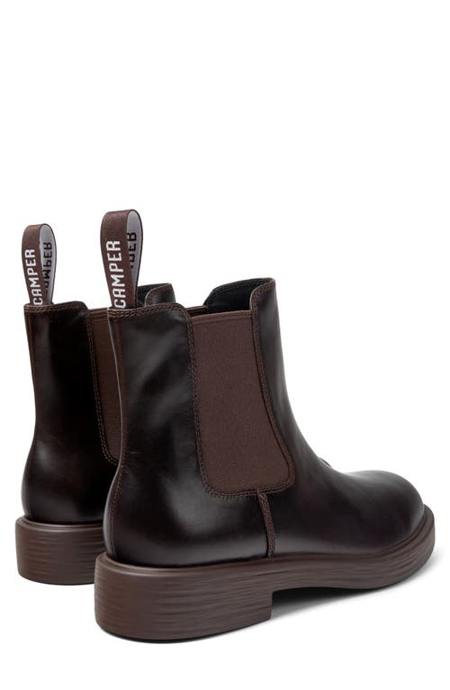 Shop Camper Dean Chelsea Boot In Dark Brown