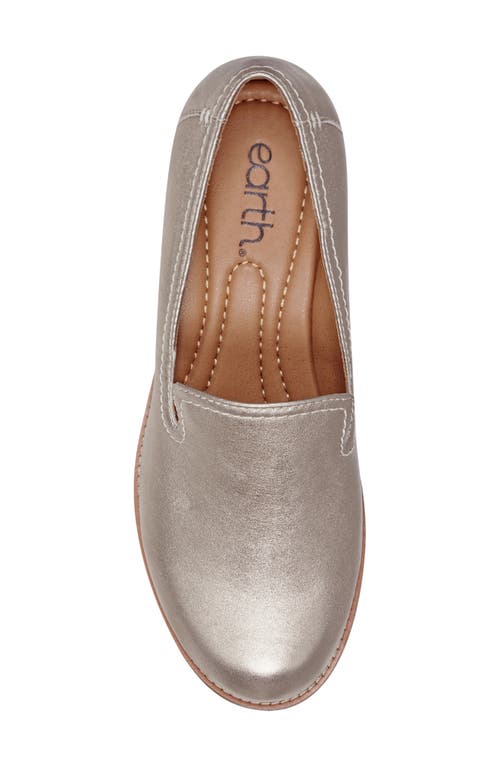 Shop Earth ® Edna Loafer In Metallic Gold