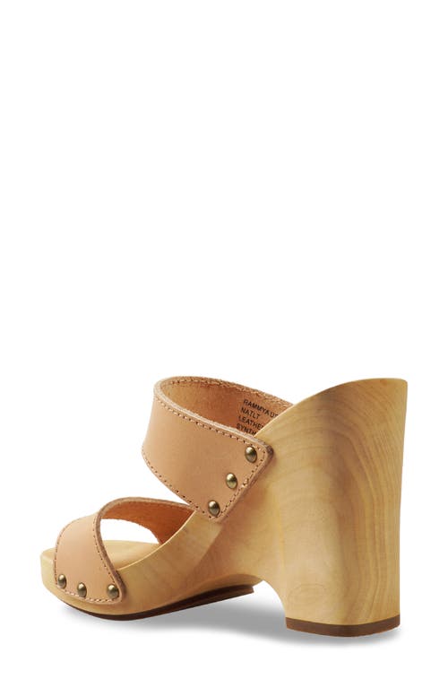 Candies Candie's Rammya Platform Slide Sandal In Natural