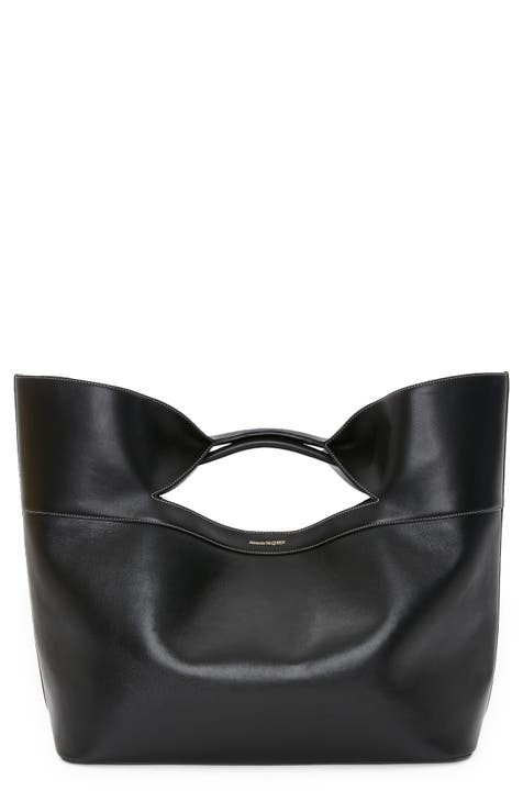 Women's Bags, IetpShops, Alexander McQueen logo-print clutch bag
