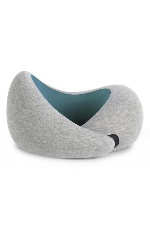 Ostrichpillow Go Memory Foam Travel Pillow in Blue Reef at Nordstrom