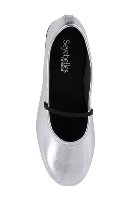 Shop Seychelles Dusk To Dawn Mary Jane Pump In Silver