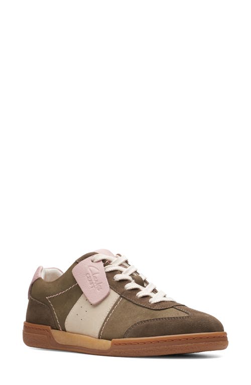 Clarks(r) CraftMatch Lo Sneaker in Olive Combi at Nordstrom, Size 9