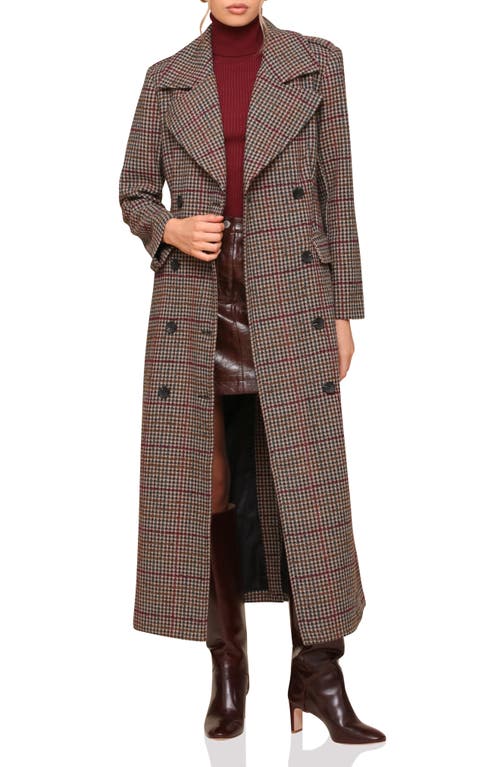 AVEC LES FILLES AVEC LES FILLES STRONG SHOULDER MAXI COAT