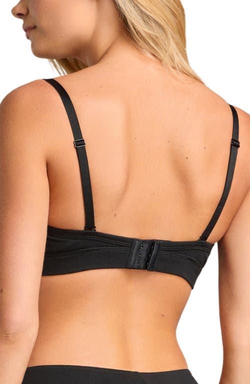 SIELLA SIELLA ORGANIC COTTON LACE BALCONETTE BRA 