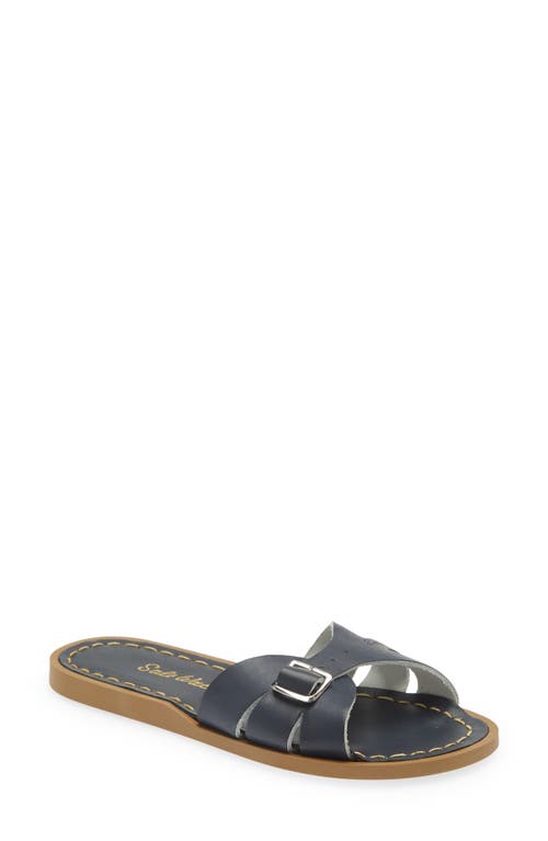 Salt Water Sandals by Hoy Slide Sandal 410 Navy at Nordstrom, M