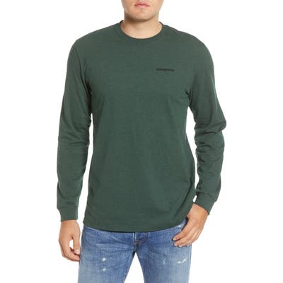 Patagonia Responsibili-Tee Long Sleeve T-Shirt, Green
