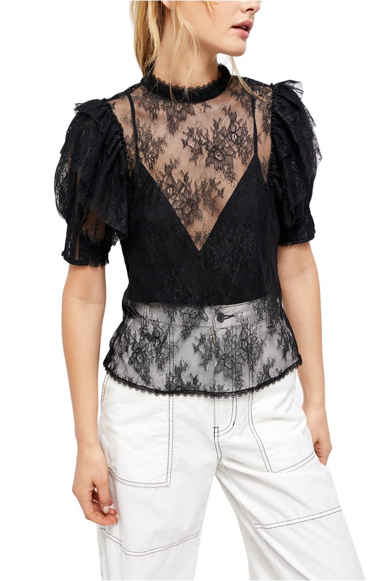 Free People Secret Admirer Blouse Nordstrom