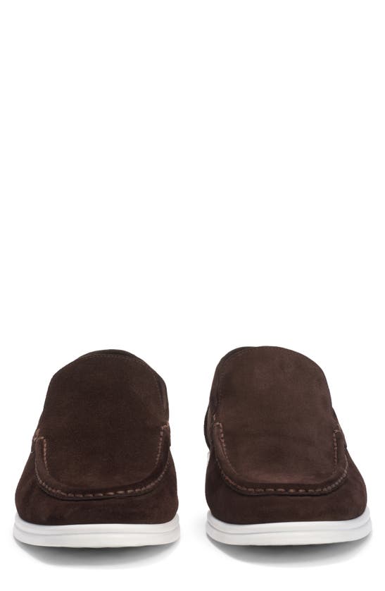 Bottega Veneta Astaire Suede Loafers In Fondant