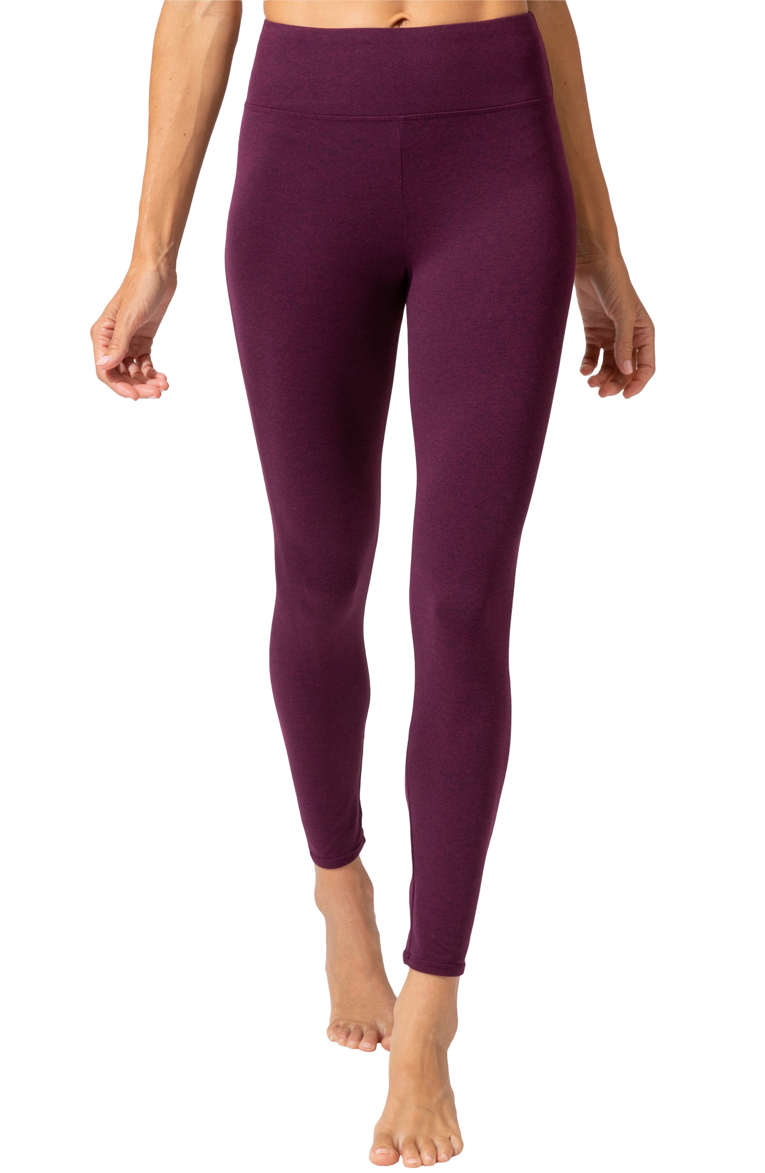 Purple Yoga Pants 32 inseam Hand Dyed from The ArtiZan Collection with Optional Hand Painted Design Including Plus Sizes