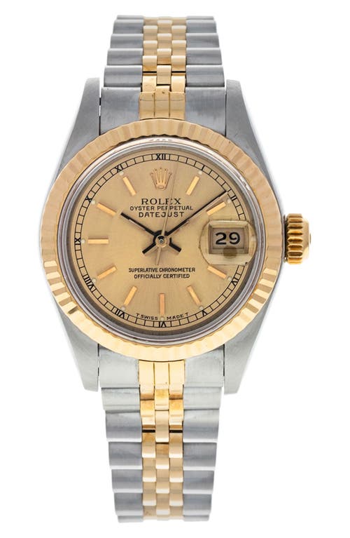 Rolex Preowned 1986 Datejust Lady Bracelet Watch