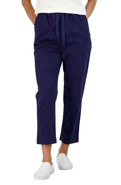 Goodlife Stretch Cotton Drawstring Pants in Goodlife Navy