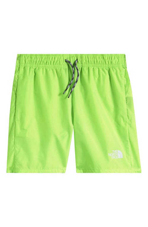 The North Face Kids' Never Stop Woven Shorts Safety Green at