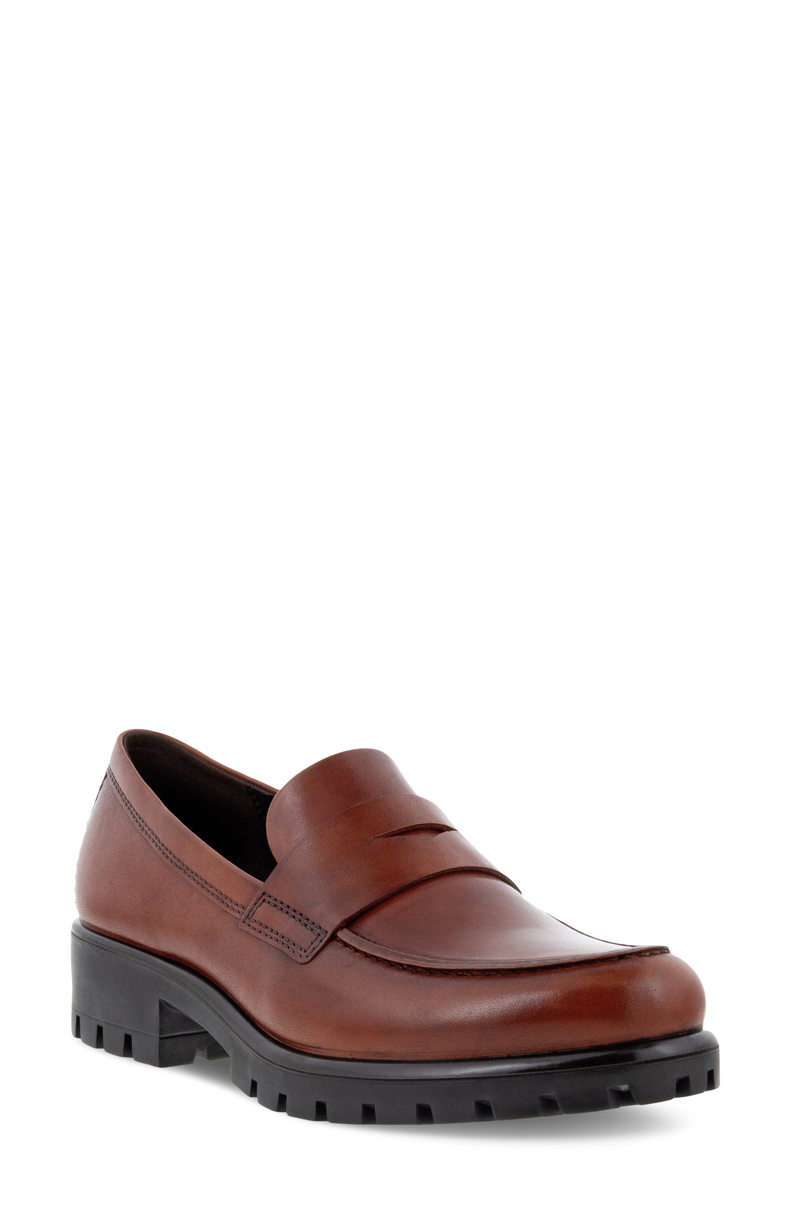ECCO Modtray Leather Loafers - Farfetch