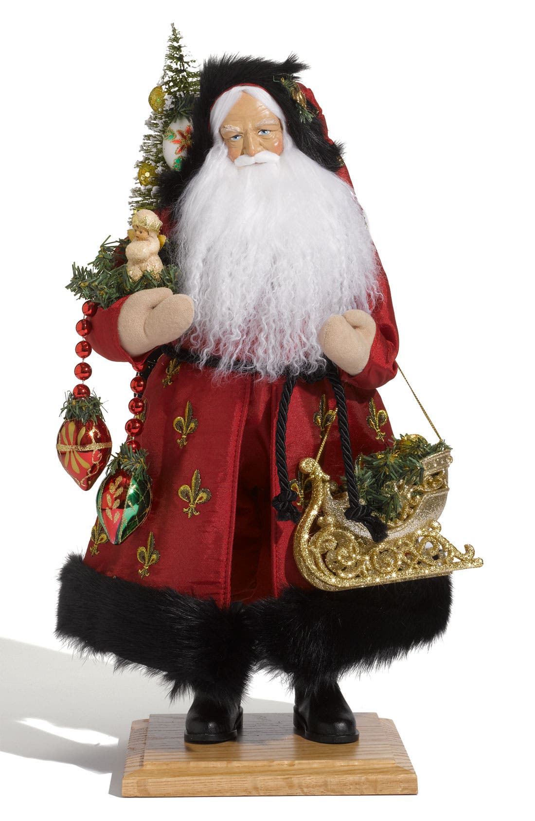 Lynn Haney Christmas Greeting Santa