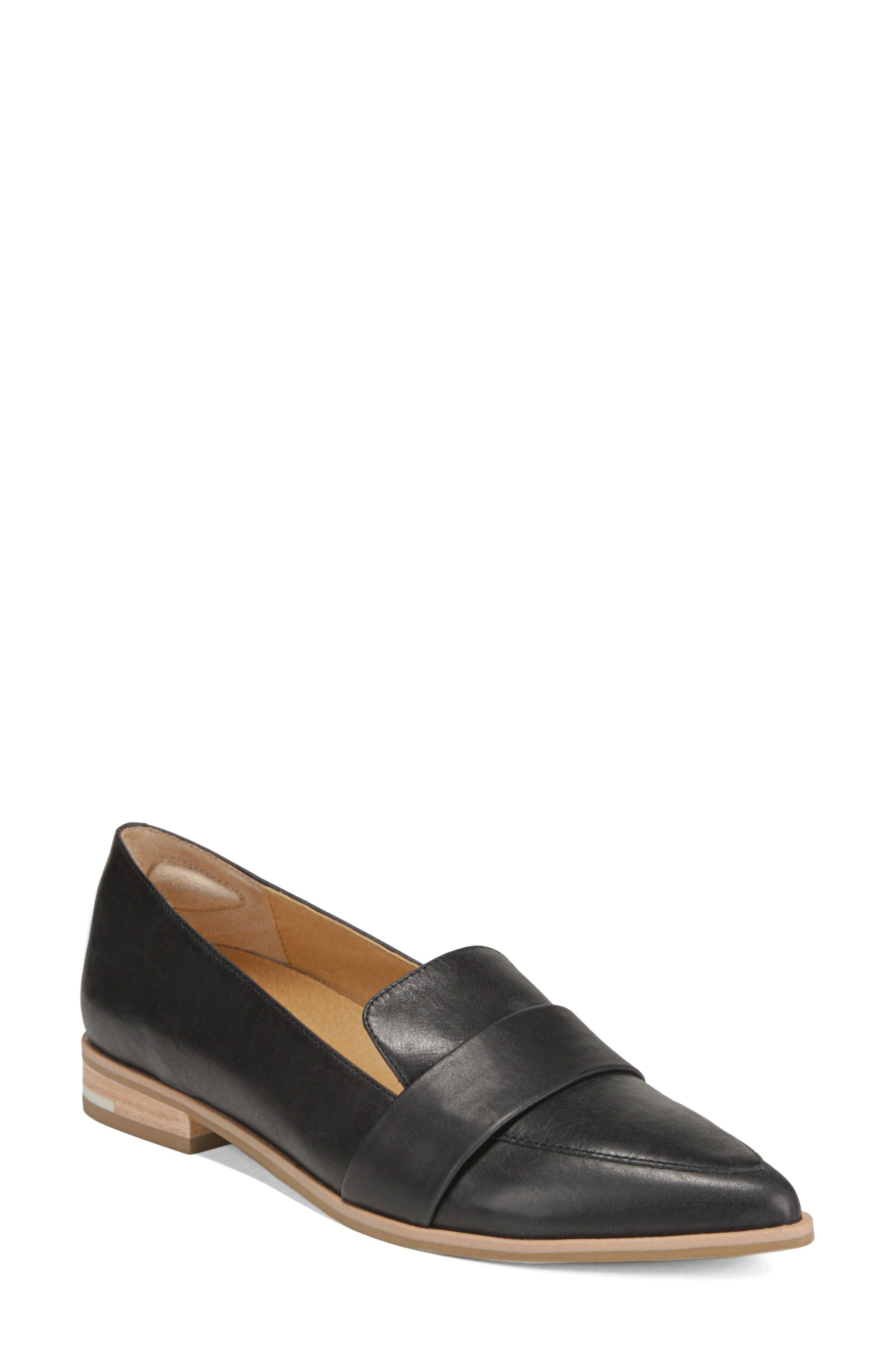 dr scholl's leather slip ons