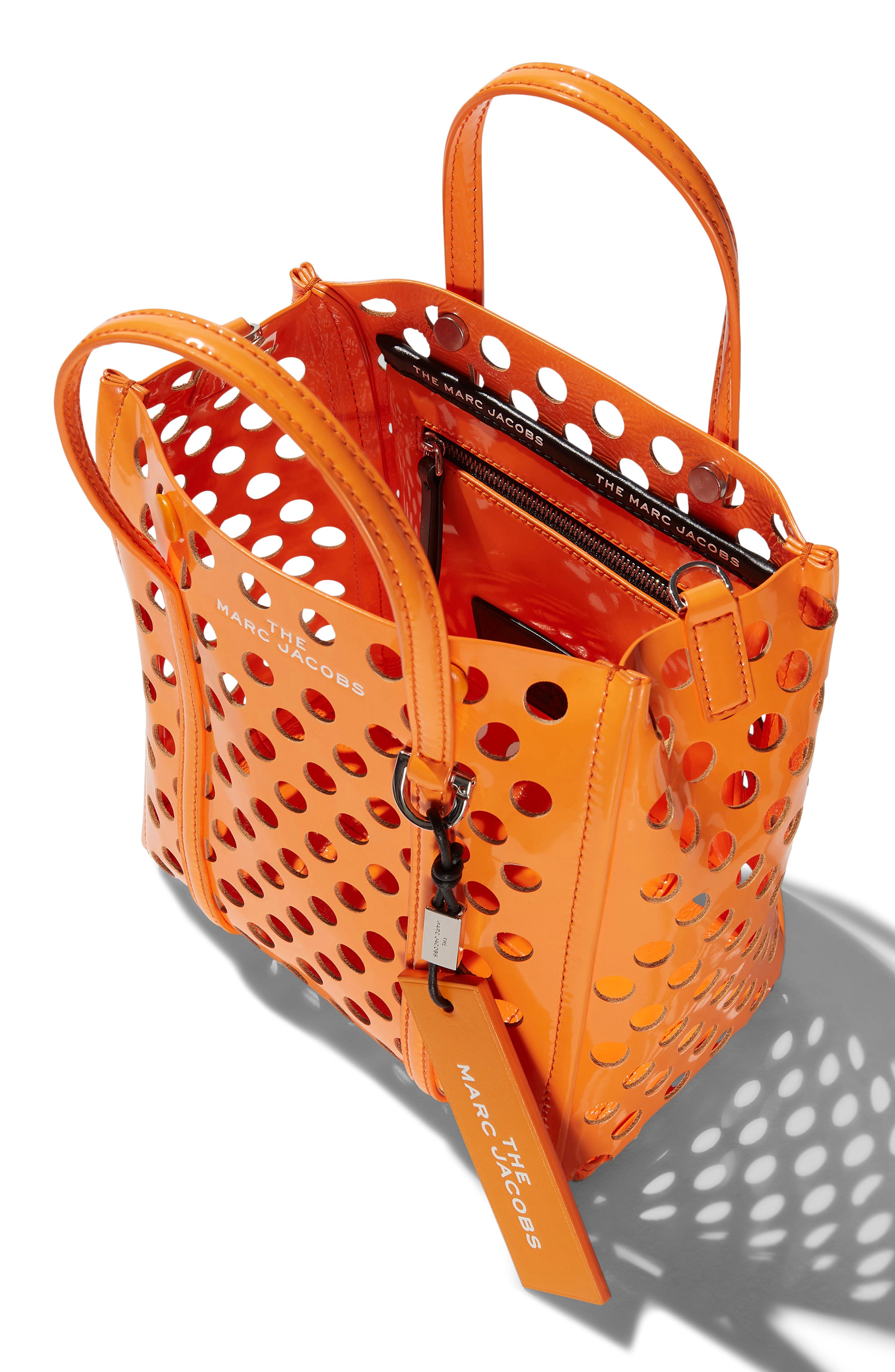 THE MARC JACOBS The Tag 21 Perforated Leather Tote Nordstrom Rack