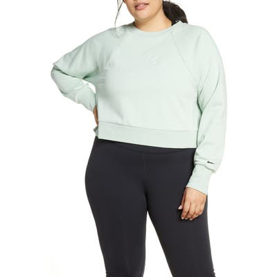 Plus Size Nike Dri-Fit Crop Sweatshirt