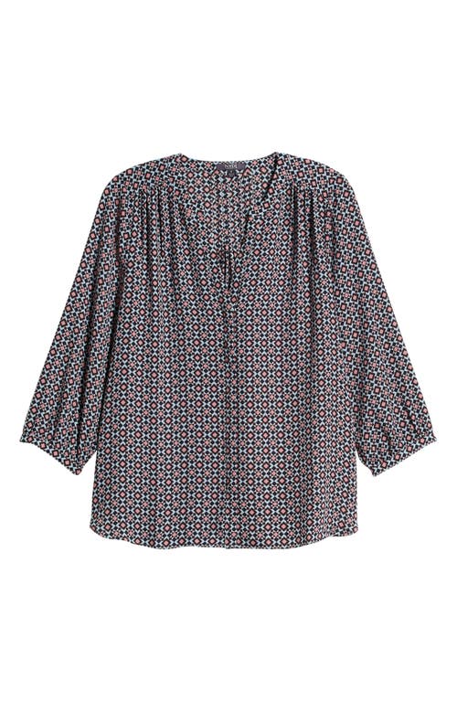 NYDJ NYDJ PINTUCK BLOUSE 