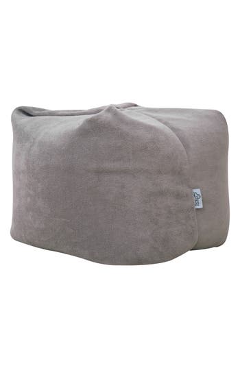 Shop Inspired Home Magic Pouf Bean Bag Chair In Grey
