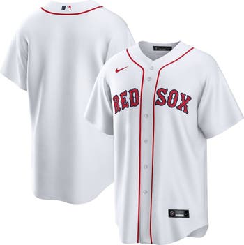 Nike Men's Nike White Boston Red Sox Home Replica Team Jersey