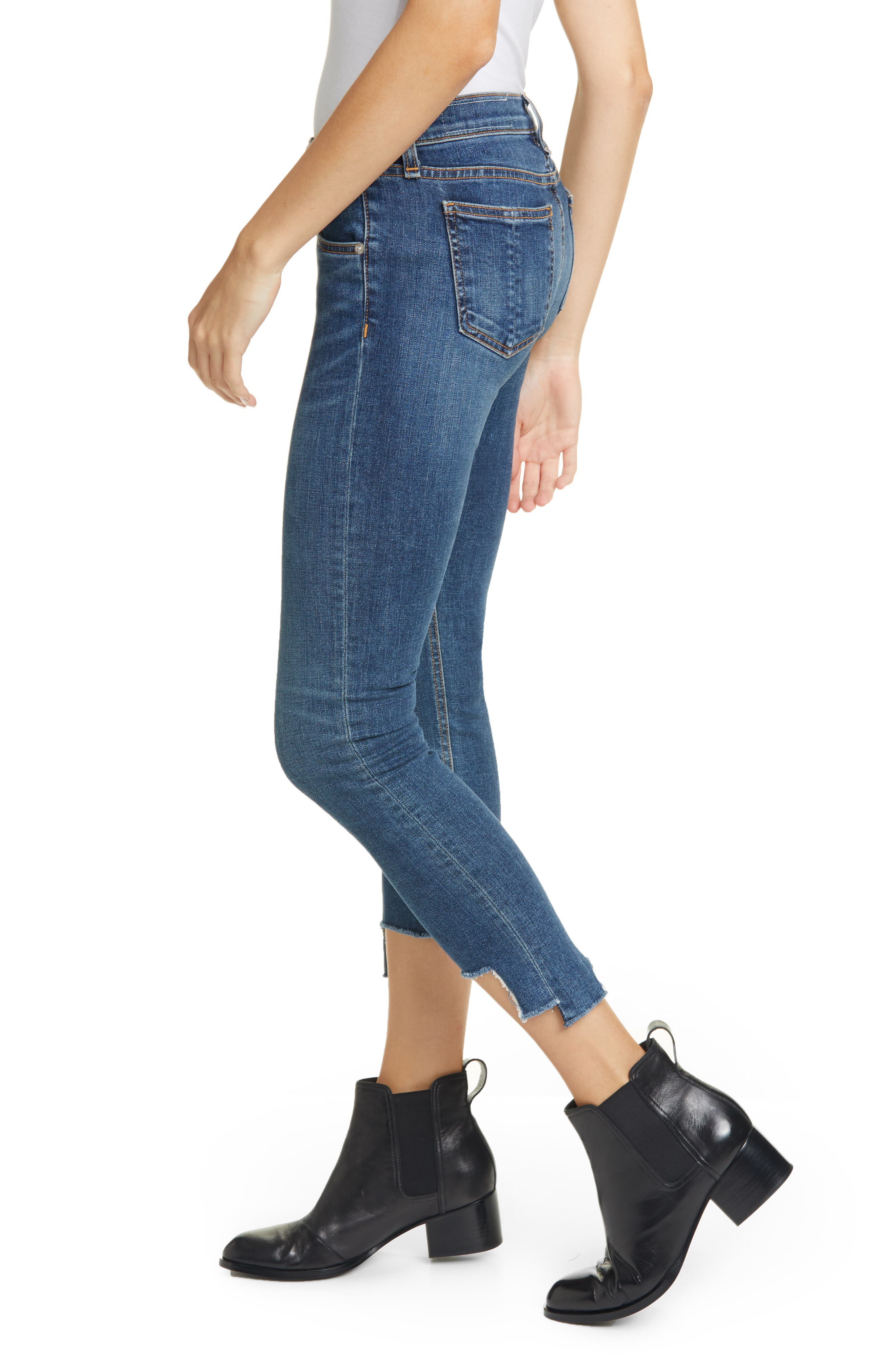 rag \u0026 bone Cate Step Hem Ankle Skinny 