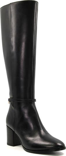 dune knee high leather boots