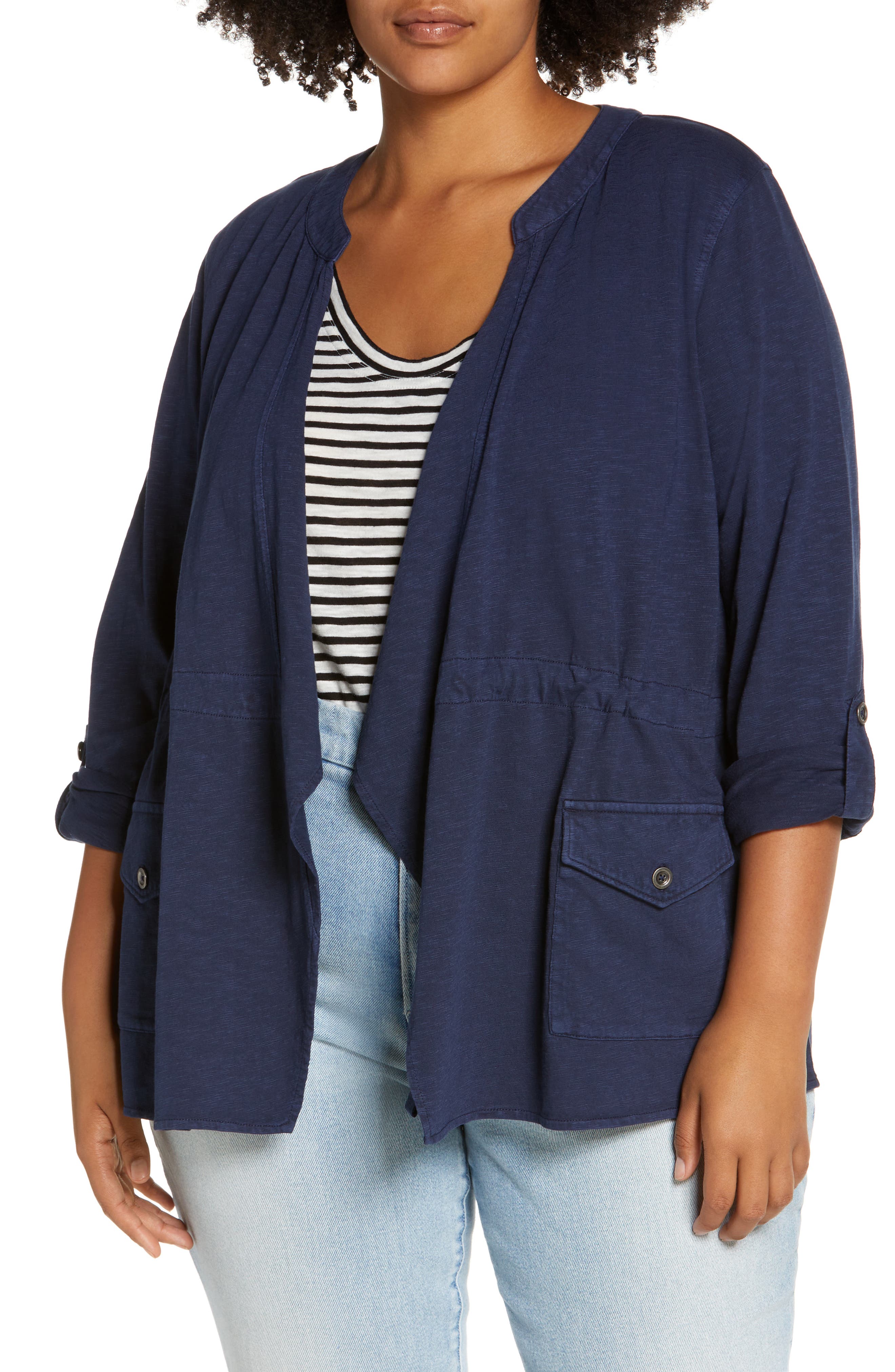 blue jacket size 22
