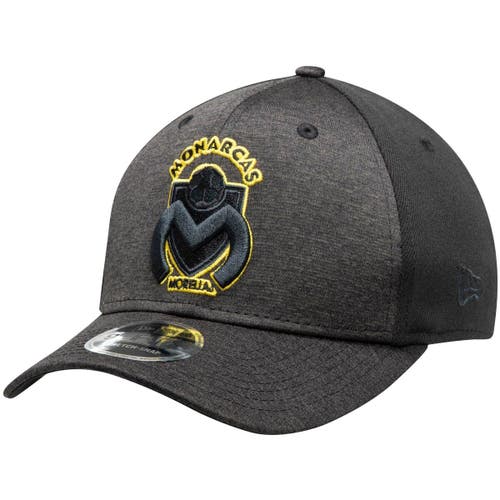 Men's New Era Black Monarcas Morelia International Club Pop 9FIFTY Snapback Adjustable  Hat