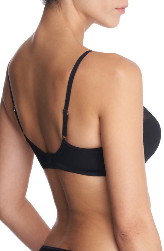 Shop Natori Scope Balconette Underwire Contour Bra In Black