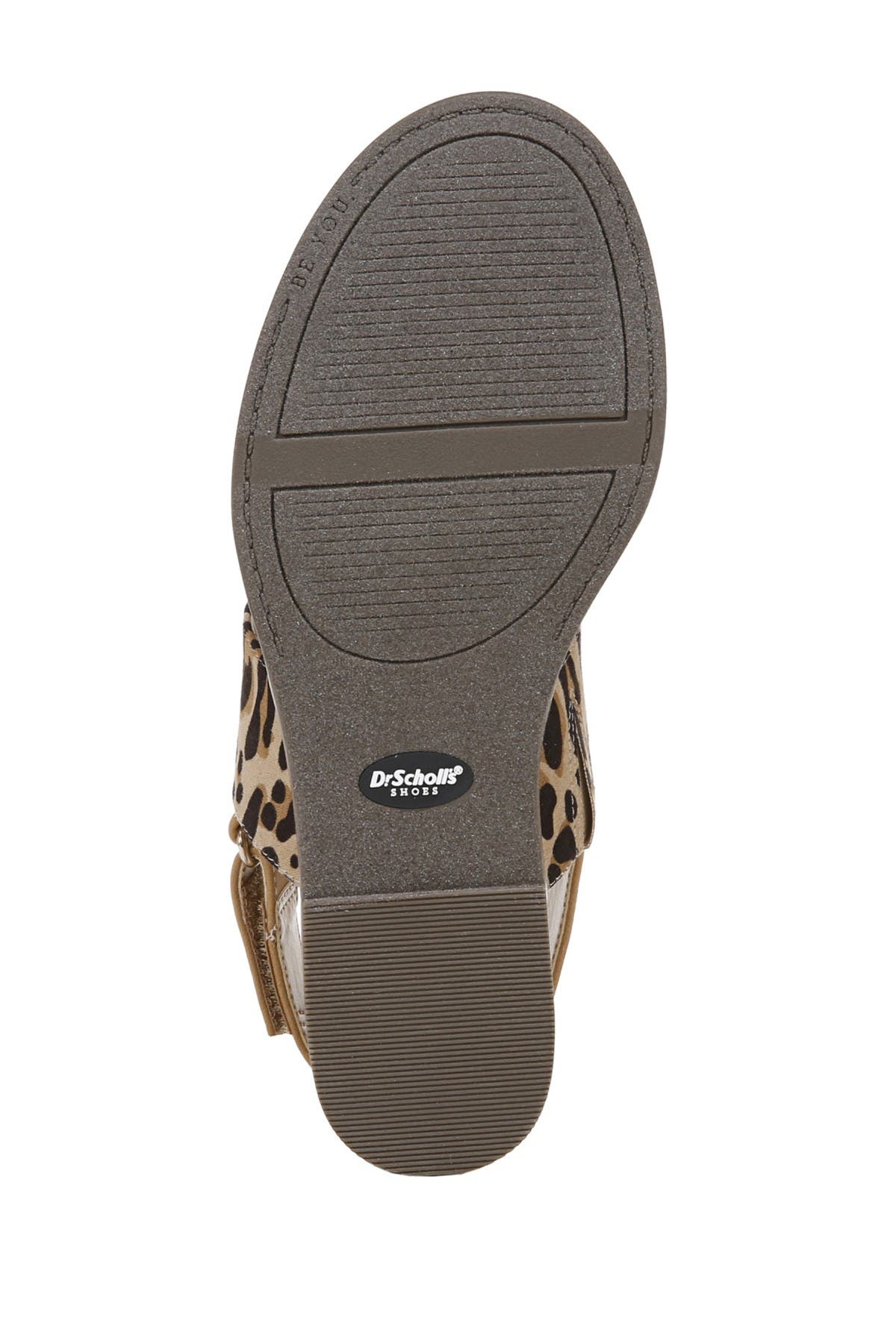 dr scholl's leopard wedge