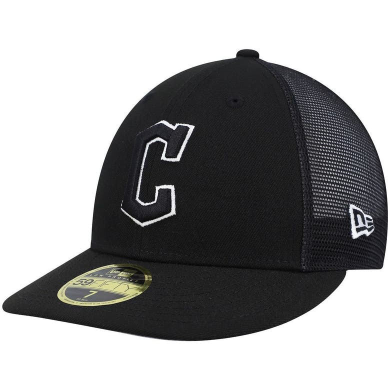 New Era Black Cleveland Guardians 2022 Batting Practice Team Low