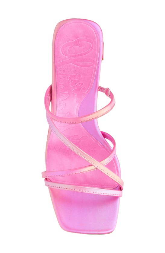 Shop Olivia Miller Limelight Sandal In Sorbet Orange Pink