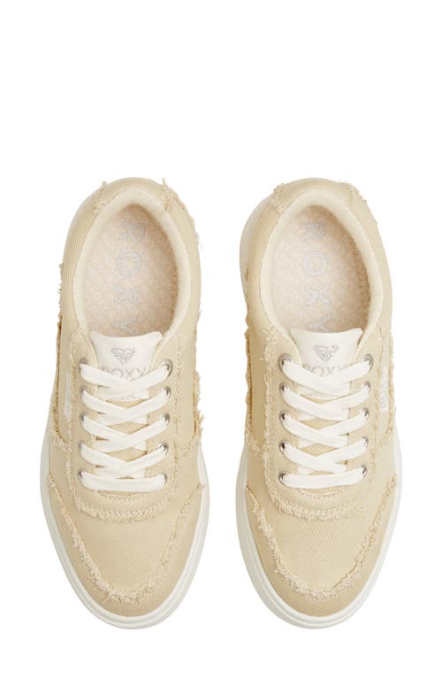 Shop Roxy Sheilahh 2.0 Platform Sneaker In Natural