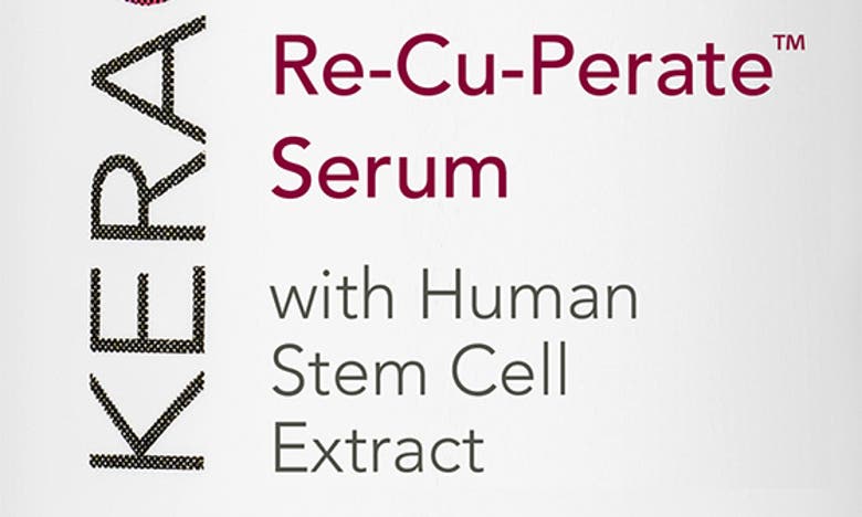 Keracell Re-cu-perate Recovery Serum In Clear Tones