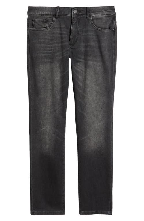 Dl1961 Nick Slim Fit Jeans In Washed Black Knit
