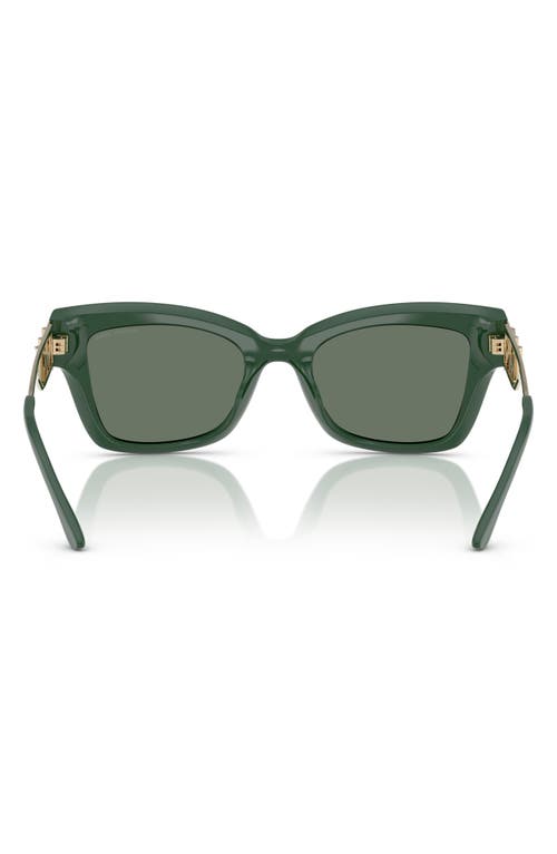 Michael Kors 52mm Square Sunglasses In Green