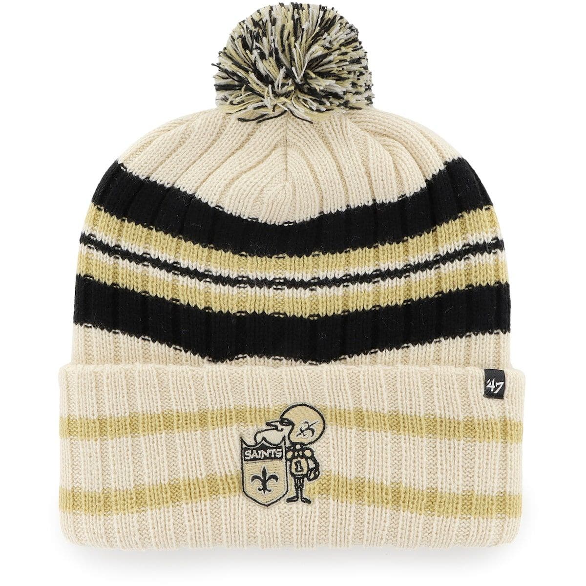 Orleans Saints Hone Cuffed Knit Hat 