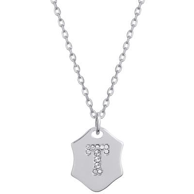 Stella + Ruby Nom De Plume Initial Pendant Necklace