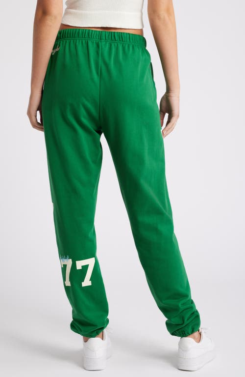 Shop The Mayfair Group My Good Luck Sweatpants In Green