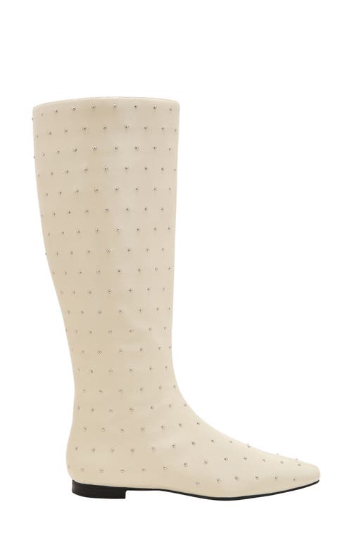 Katy Perry The Confidant Stud Knee High Boot In Chalk