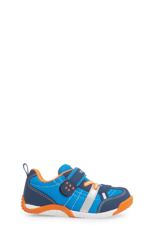 Shop Tsukihoshi Kaz Washable Sneaker In Navy/tangerine