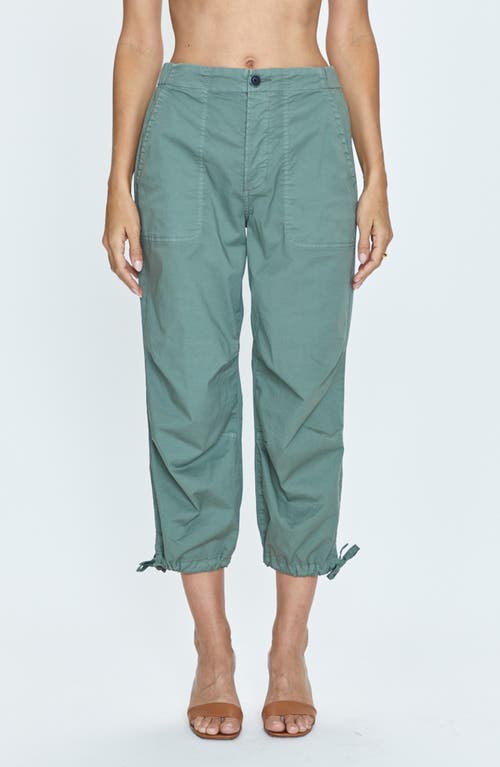 Pistola Berkley Parachute Pants In Olivine In Olivine