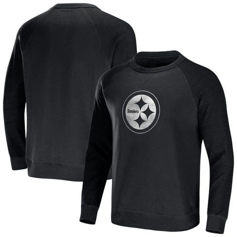 Pittsburgh Steelers Refried Apparel SustainableSplit Center Pullover  Sweatshirt - Black/Gold