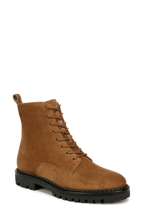 Shop Vince Cabria Lug Water Resistant Lace-up Boot In Elmwood