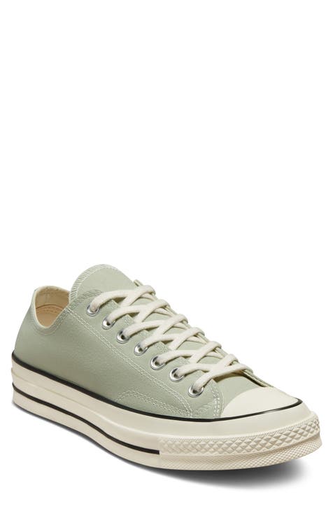 Converse All Star Low-top Leather Trainers in Natural for Men