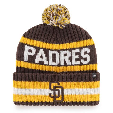 47 San Diego Padres Brown/Gold Retro Super Hitch Snapback Hat
