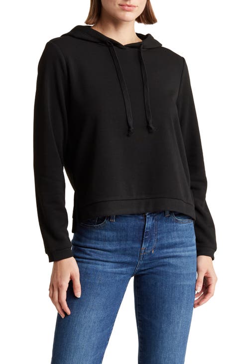 Women's Black Hoodies & Sweatshirts