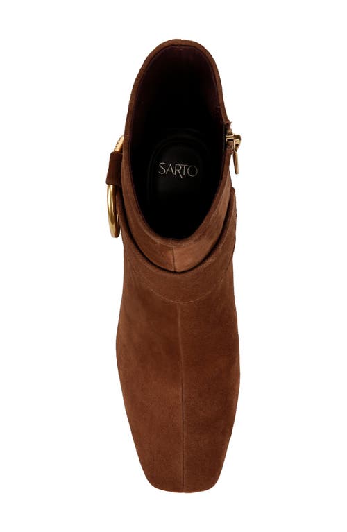 Shop Sarto By Franco Sarto Flexa Elia Bootie In Brown